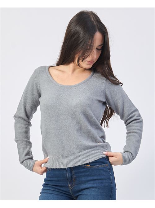 Yes Zee Women's Sweater with Wide Neckline YES ZEE | M058-BT000809